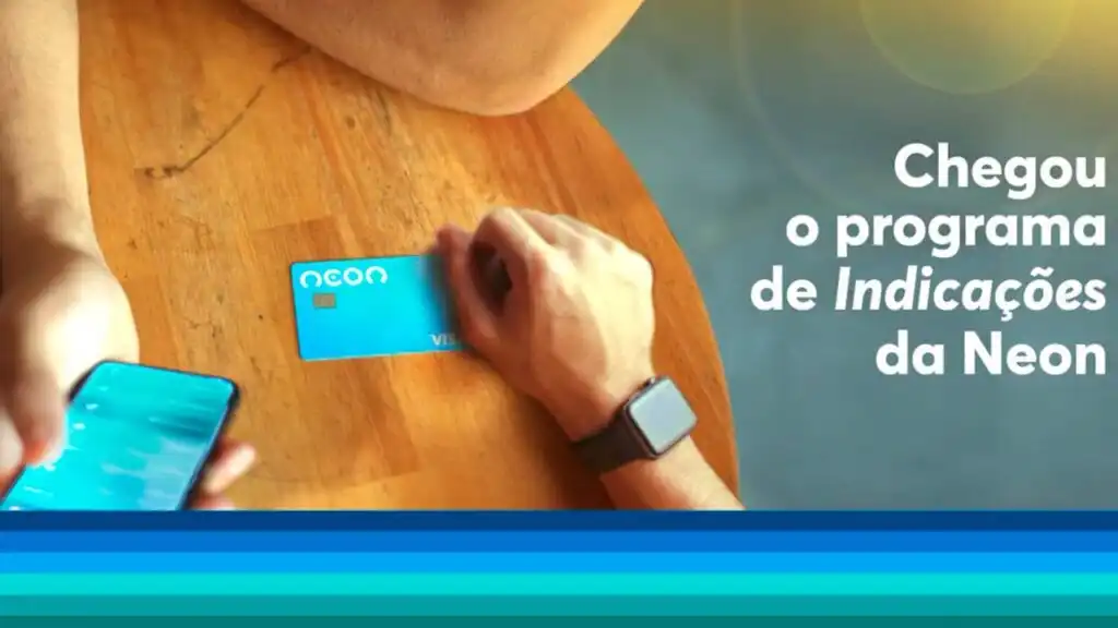 Código indicação Neon dá 30 reais ao abrir conta gratuita