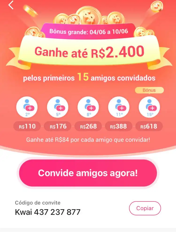 Qual da mais dinheiro kwai ou tiktok? Analise completa prova de ganhos